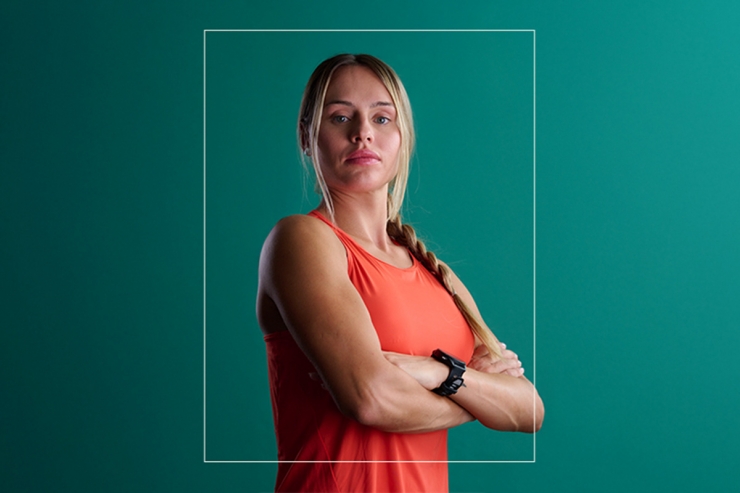 La imatge femenina del nou pack de productes financers.